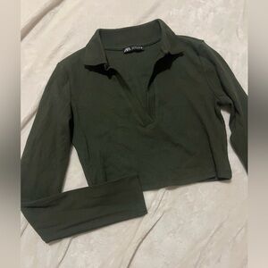 Zara cropped top